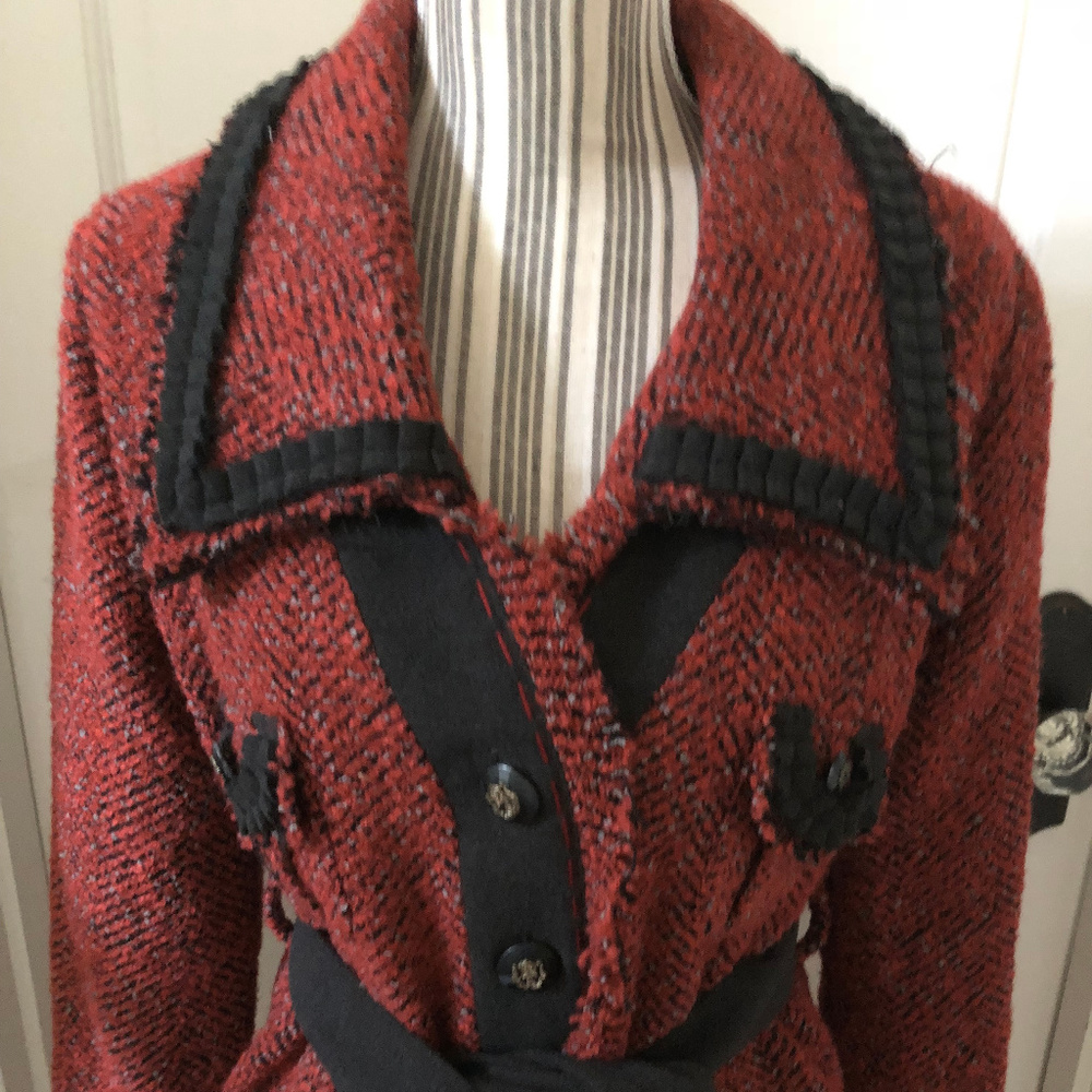 Nick & Mo Red Coat Small